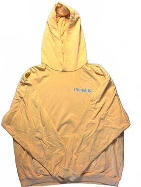 Pleasing Light Orange Hoodie XL 100% Cotton #findyourpleasing #harrystyles